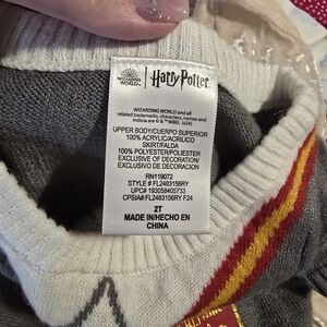 Harry Potter Kids Dress - Gray and Red
